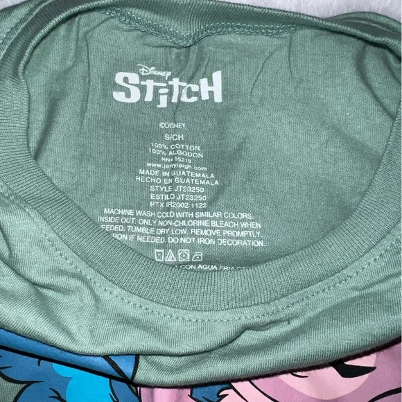 4/$10 Bundle NWOT Disney Stitch & Angel Junior’s T’Shirt - Picture 3 of 4